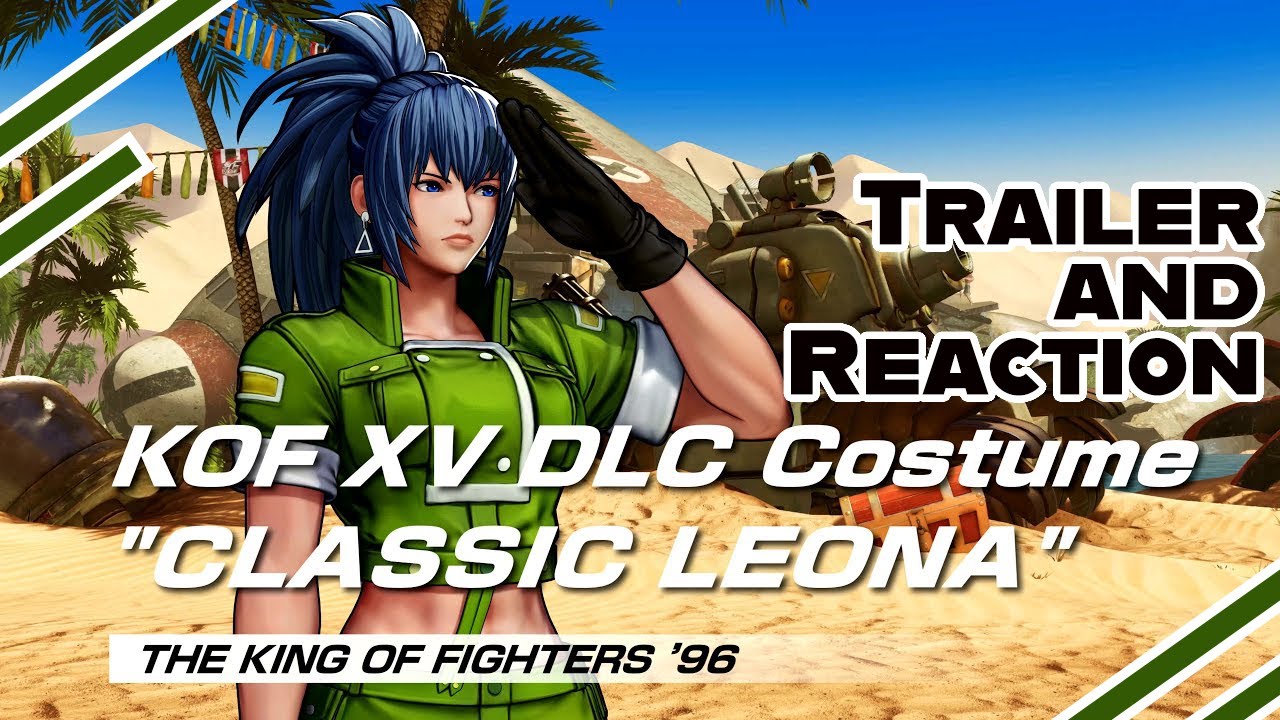 King of Fighters 15 KOF XV DLC Costume CLASSIC LEONA