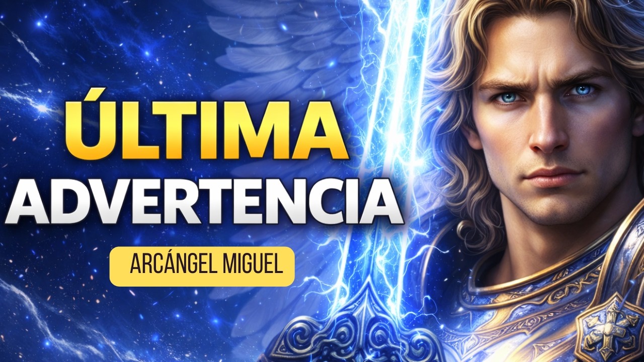 Mensaje del Arcángel Miguel: última advertencia sobre lo que roba tu paz y tu energía