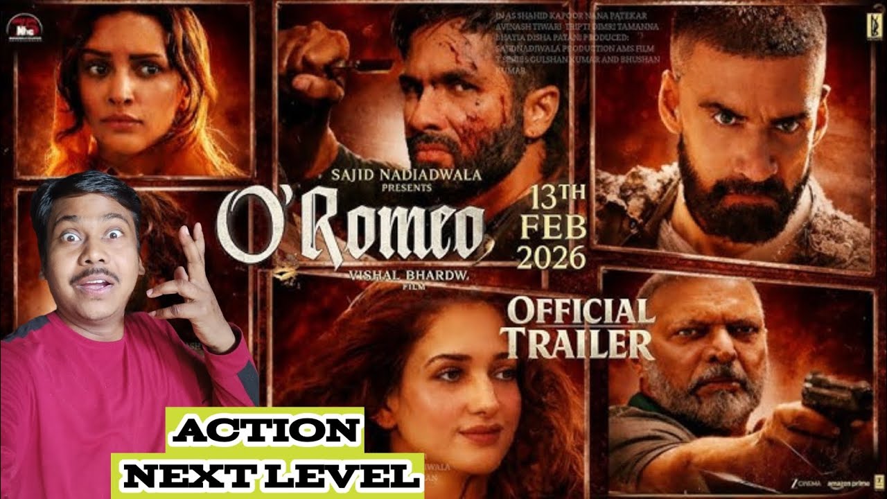 O Romeo movie review in Hindi Bollywood  filmi MP Dabra😱😱😱