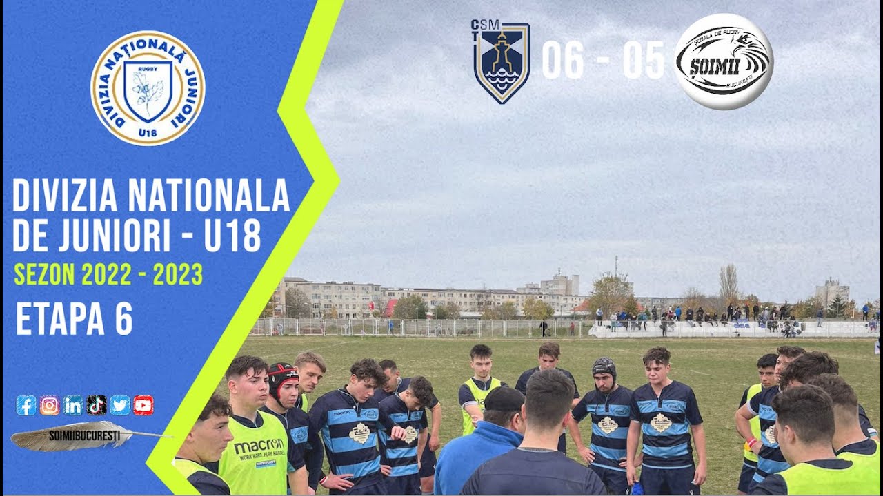CSM Constanta - ACS Soimii - Dinamo - Under 18 - Rugby DNJ 2022 2023 - Unghi 1