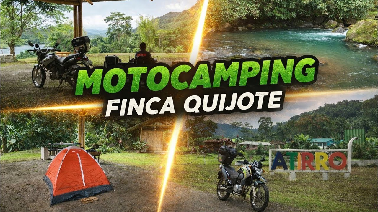 🇨🇷 Мотокемпинг в горах Картаго - Финка Кихоте || XTZ150 🇨🇷