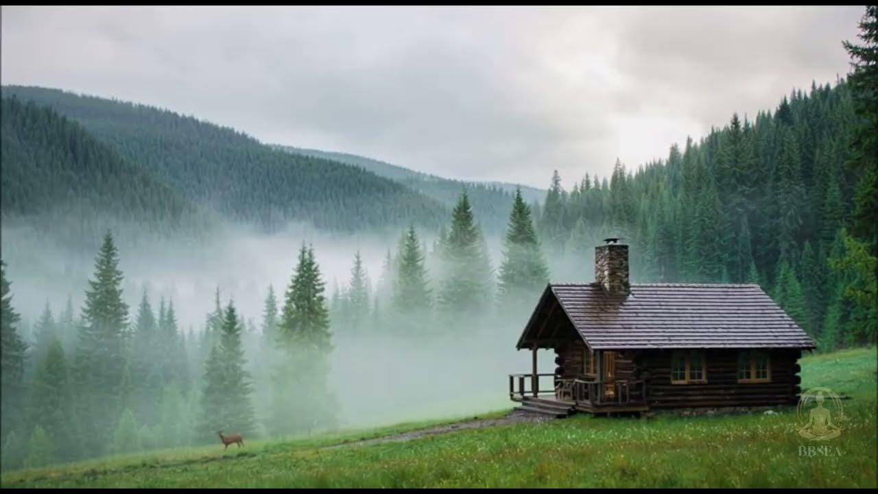 Cabin Mountain Wilderness - 3 Hours of outdoors, forest with mist