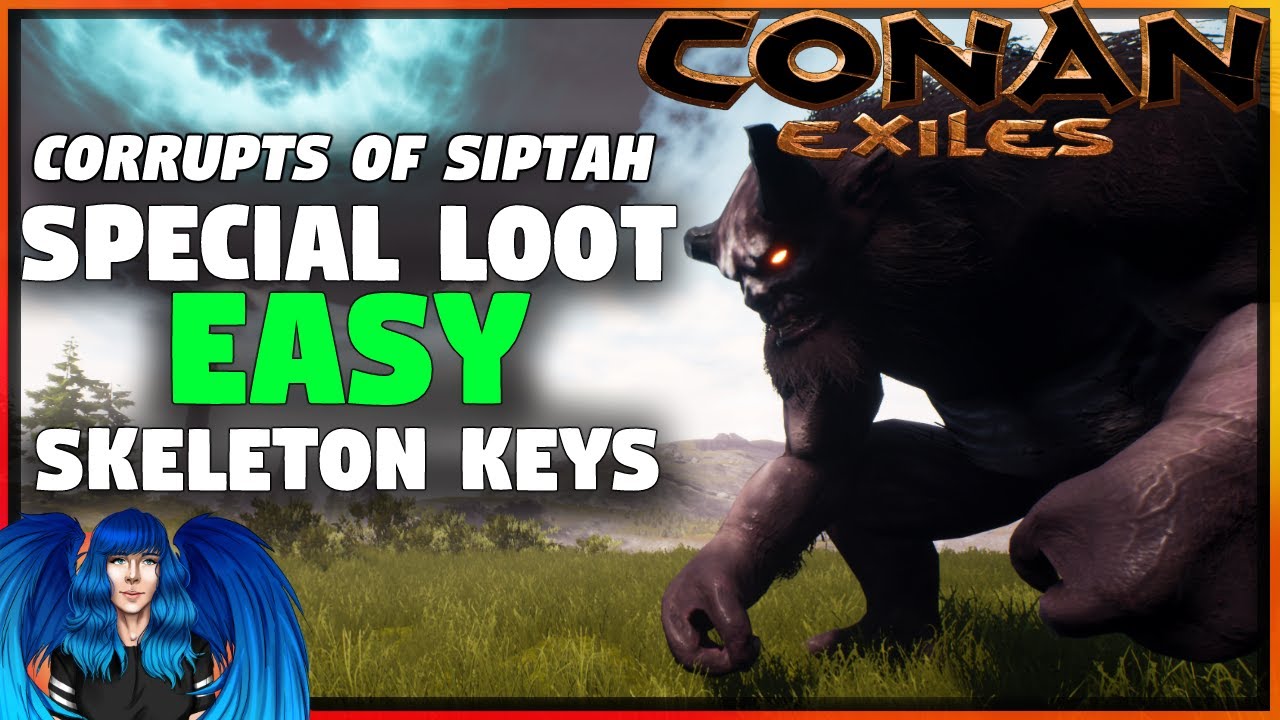 ПРОСТЫЕ КЛЮЧИ-СКЕЛЕТЫ И НАБОРЫ ДЛЯ ПРОДВИНУТЫХ ИГРОКОВ | Conan Exiles Остров Сиптах |