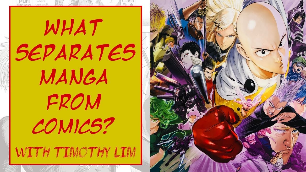 What Separates Manga from Comics? with Timothy Lim