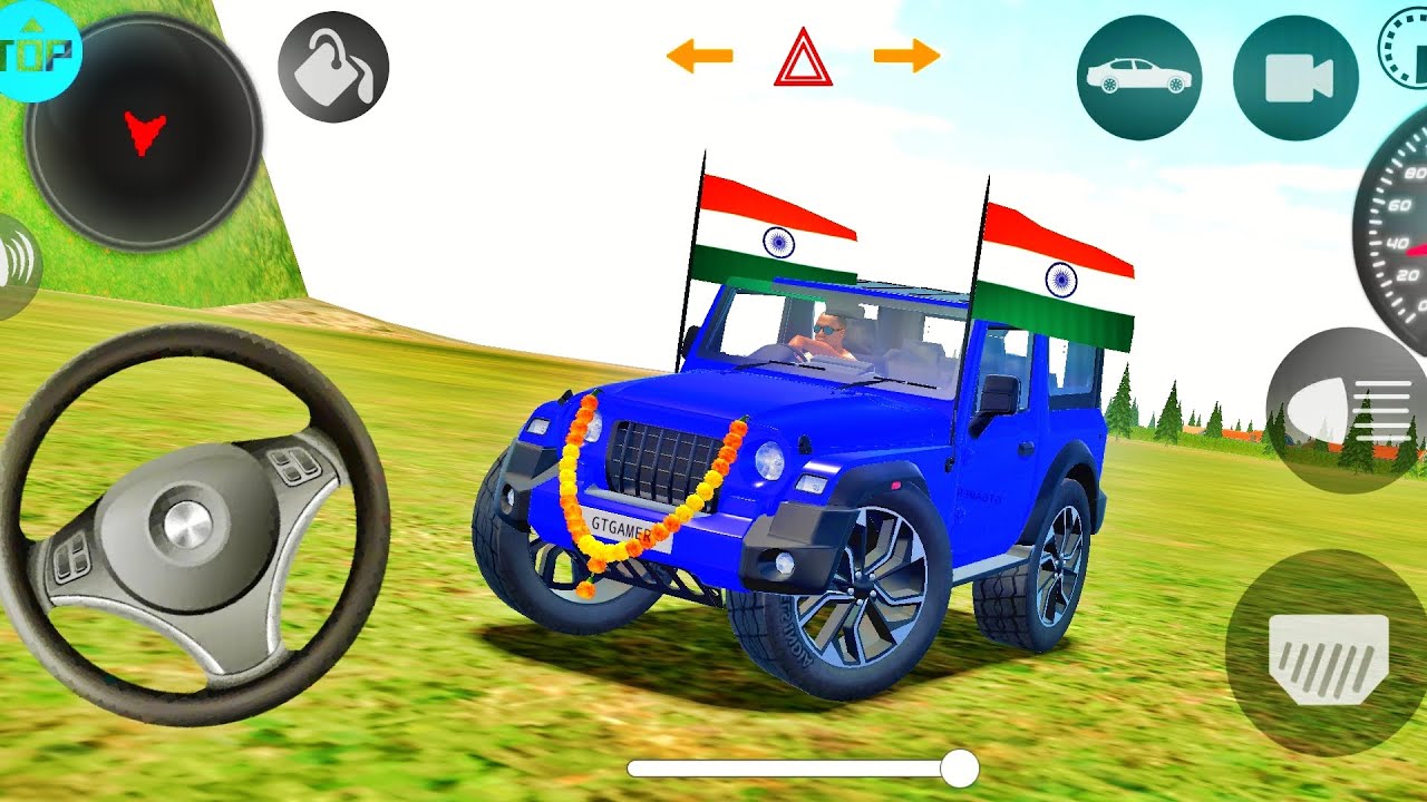 Dollar Song Modified Mahendra Blue Thar 😈 Indian Cars Simulator 3D 😈 Android Gameplay Viral Video 
