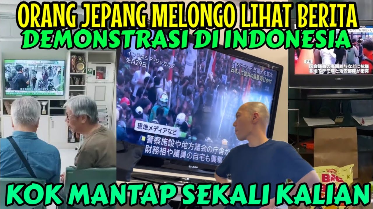 Dikira Bangsa Indonesia Pengecut‼️Jepang Melongo Lihat Aksi Massa