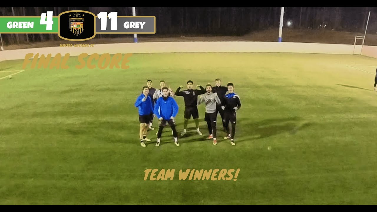 Late-Game Meltdown | Grey Wins 11–4 | UNFC Wednesday Soccer