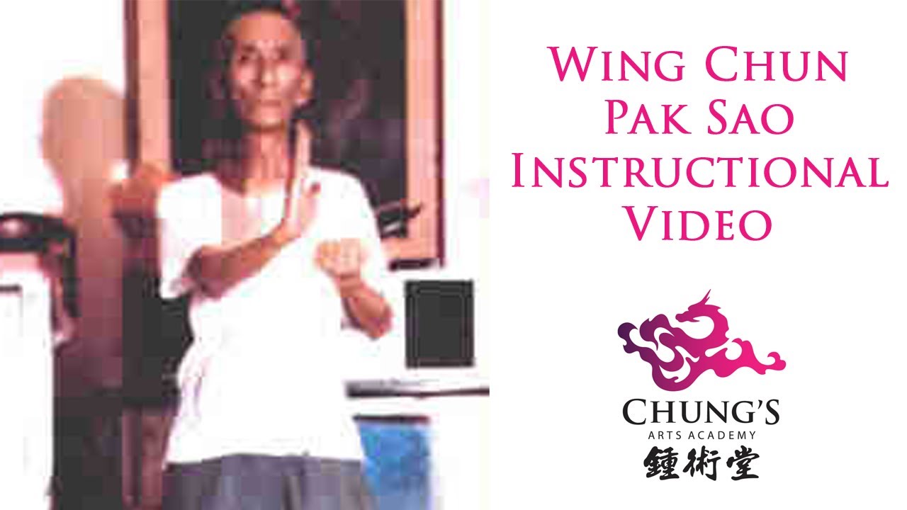 Wing Chun Pak Sao Instructional Video -  詠春