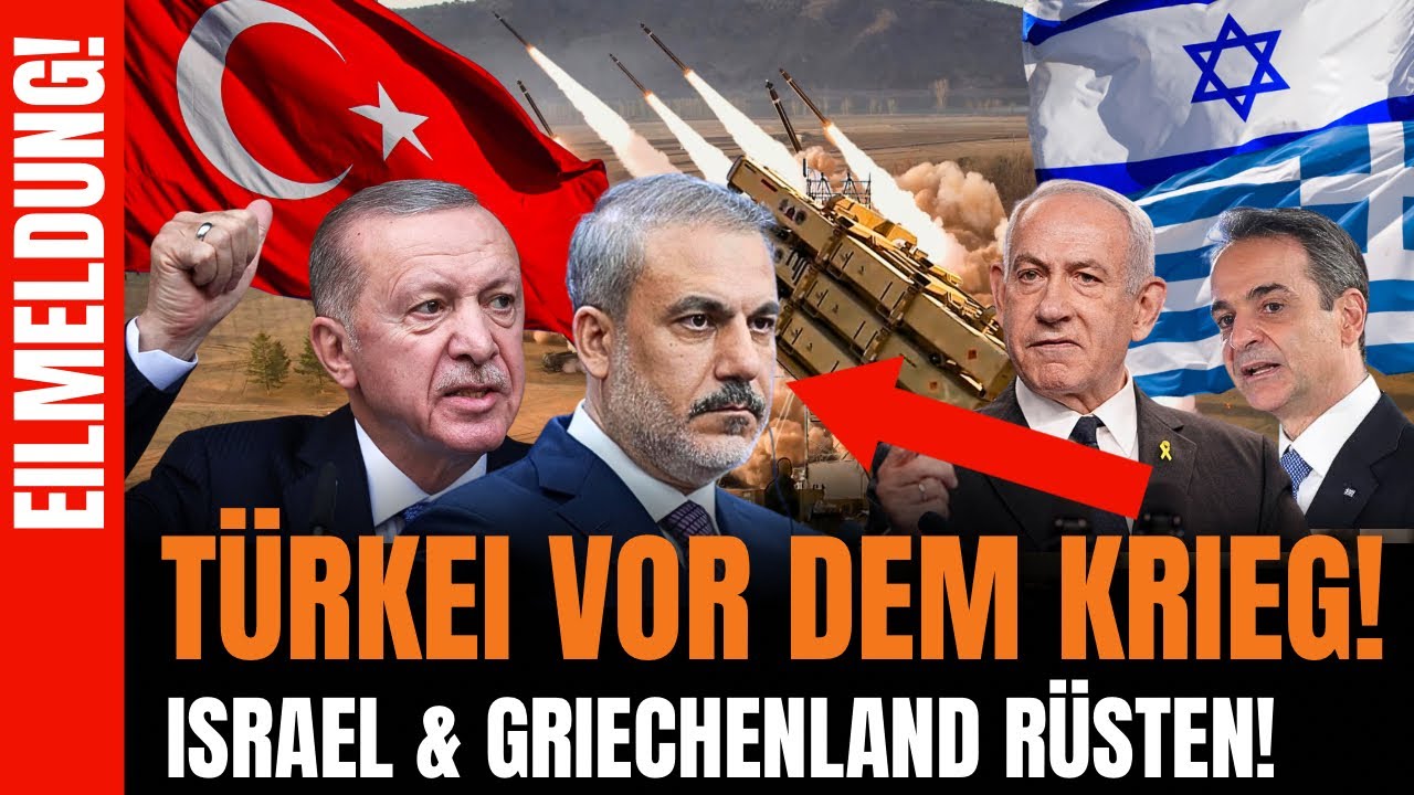 ISRAELISCHE RAKETEN BEDROHEN T&Uuml;RKEI! Israel r&uuml;stet Griechenland gegen Ankara &ndash; NATO eskaliert JETZT!