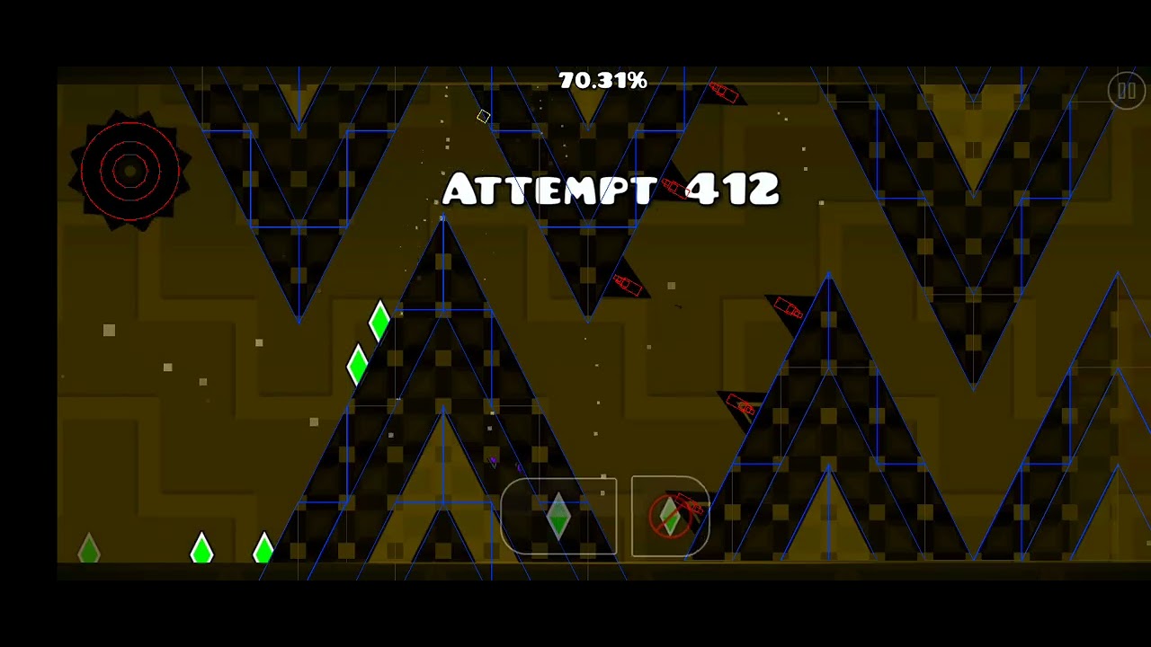 Poltergeist beat in practice #geometrydash #gd 