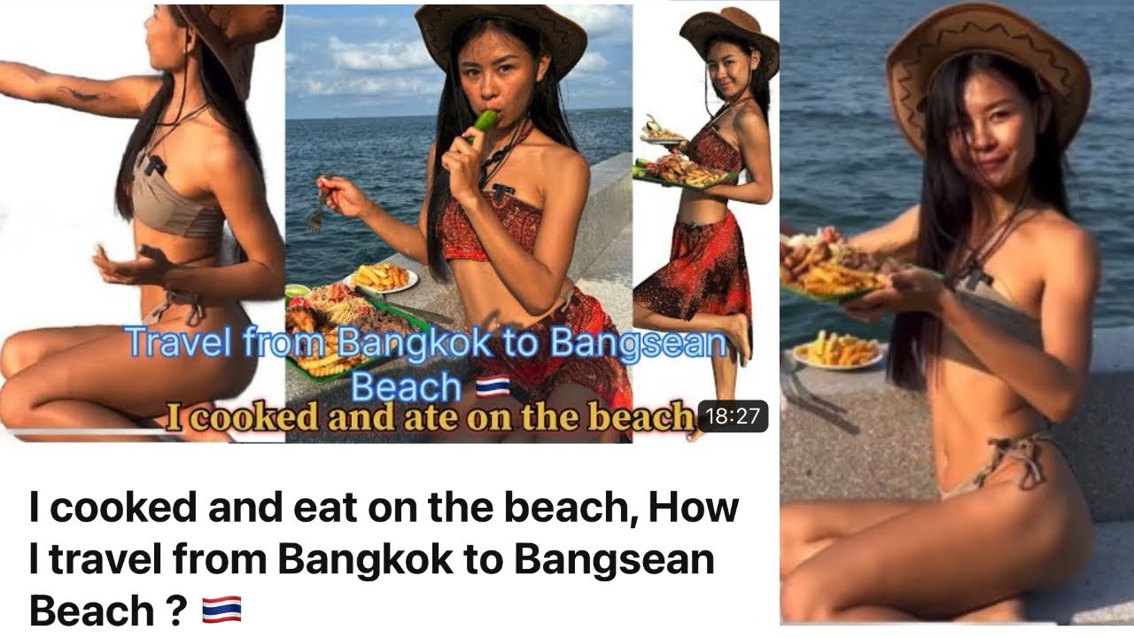 Bangkok to Bangsean Beach for cook 🇹🇭