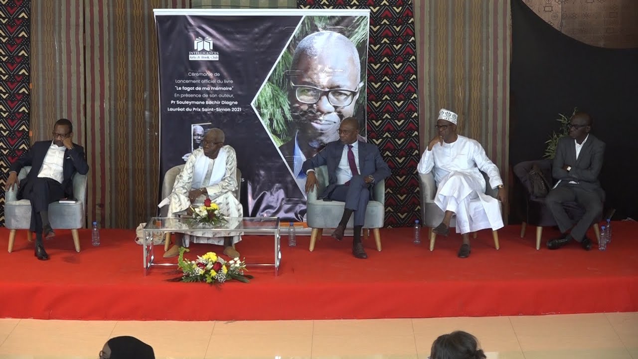 Cérémonie de lancement officiel du livre "le fagot de ma mémoire"Pr Souleymane Bachir Diagne