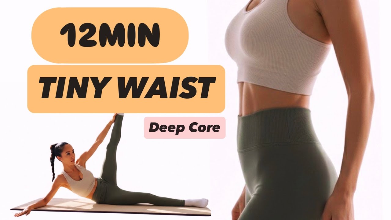 Tiny Waist & Abs Pilates | 12 Min Deep Core