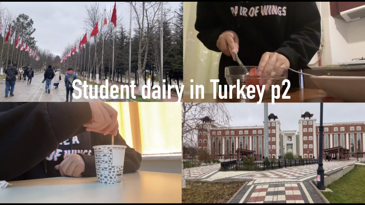 يوميات طالبة في تركيا | student dairy in Turkey 🇹🇷