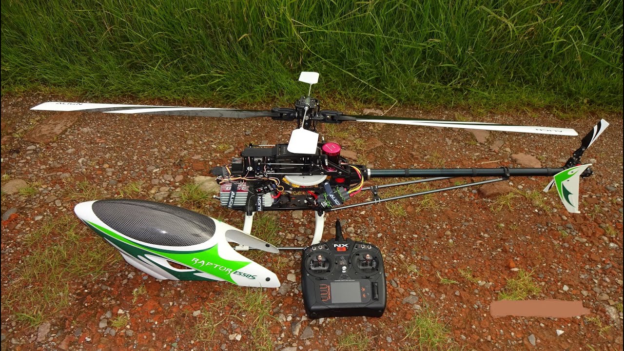 Erstflug Thunder Tiger Raptor E550S !