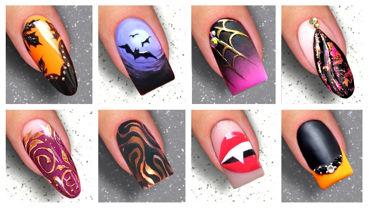 Дизайн ногтей #20nails | Осенние маникюр на Хэллоуин