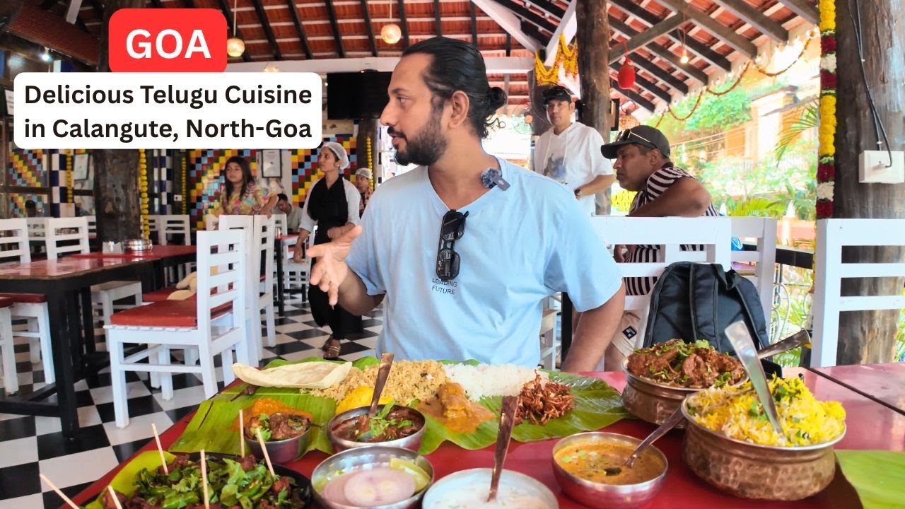 Authentic Telugu Cuisine in Calangute, North-Goa, India 🇮🇳