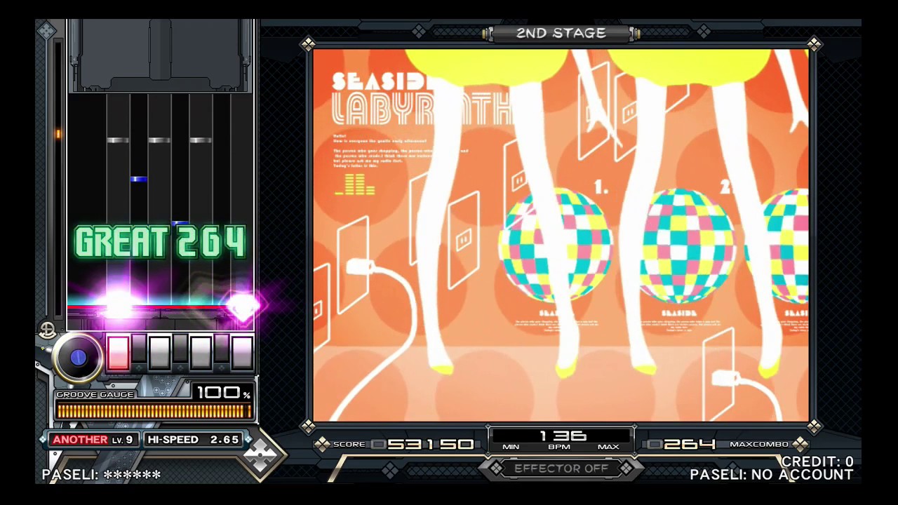 beatmania IIDX 24 SINOBUZ Seaside Labyrinth SPA 正規 ※音源修正後