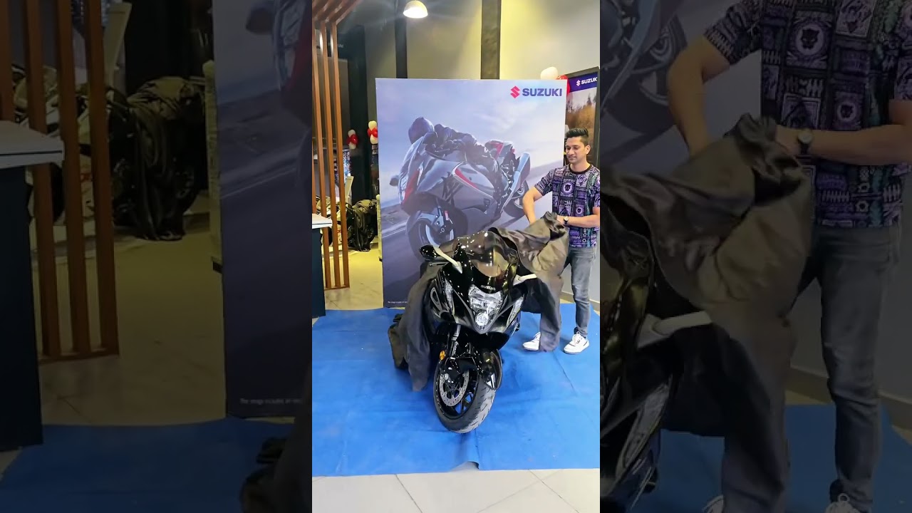 2025 Black Hayabusa Delivery... Dream suzuki Pune... #hayabusa #suzuki #