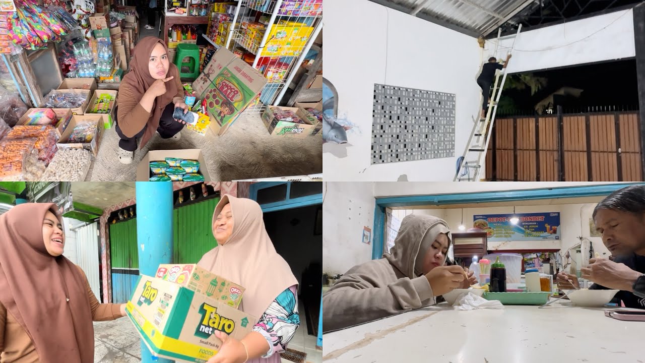 MBAK JES BERSAMA OPPA NYA CARI MAKAN UNTUK BUKA PUASA - Alhamdulillah ora dewean 🤗😘🥰