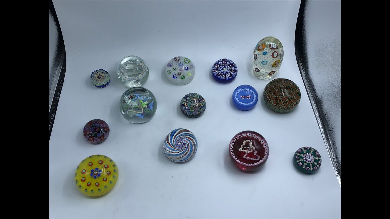 Dealer Buys Rare Paperweight Collection At Auction What Does £411 buy you