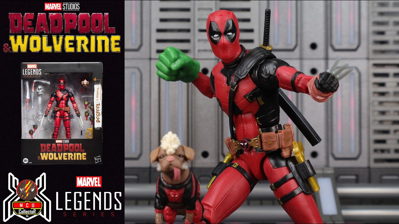 Обзор фигурок Marvel Legends: Догпул и Дэдпул (Халк, кулак), Логан Боунс и Росомаха (делюкс-верси...
