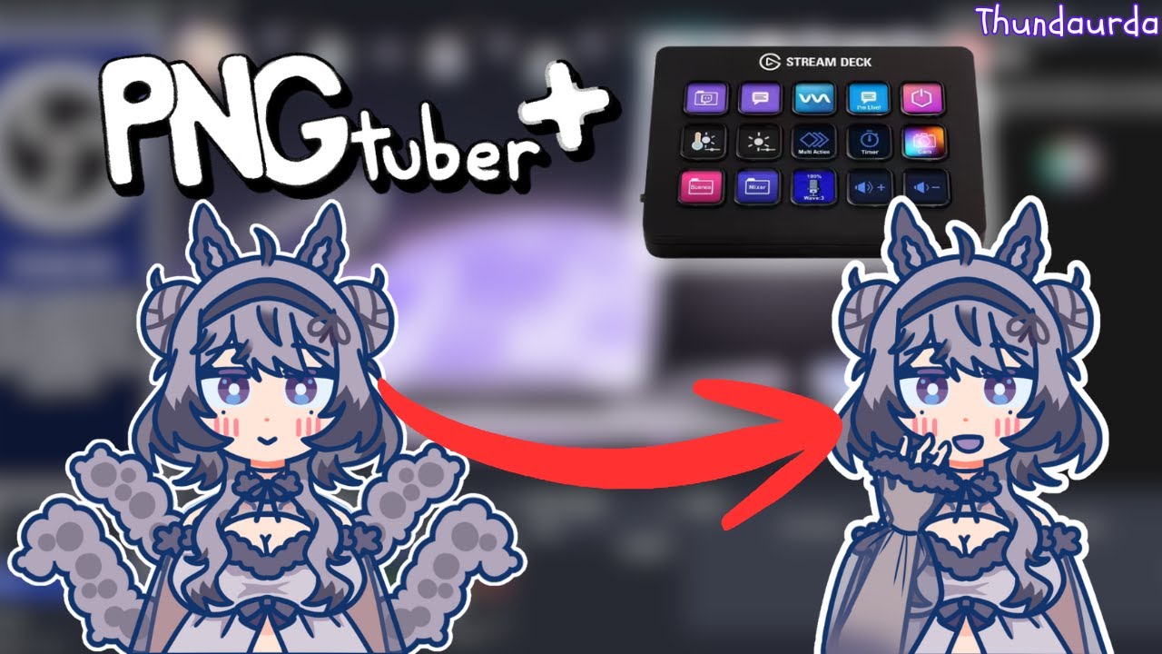 How to use PNGTuber+ with a Stream Deck