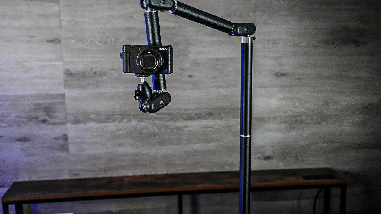 Testing the TARION Desk Camera Mount Stand - Does it work for DSLR camera's?