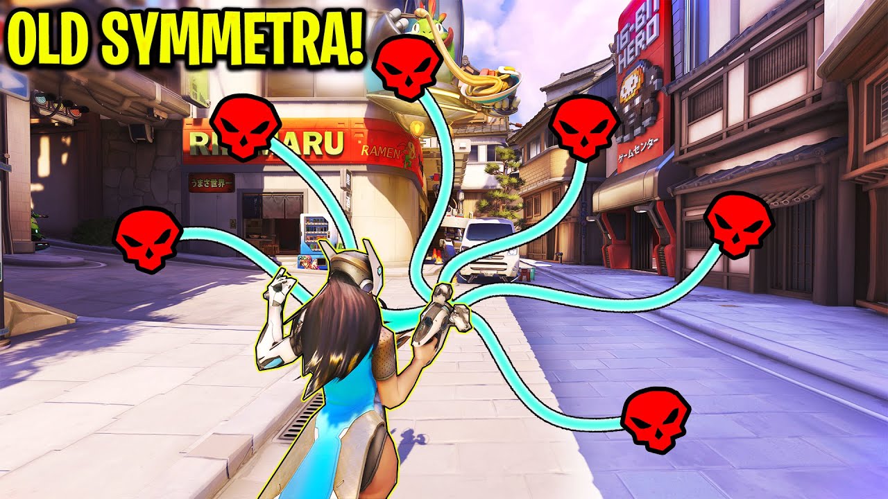 OP Symmetra Plays Only OLD Players will REMEMBER! - Overwatch