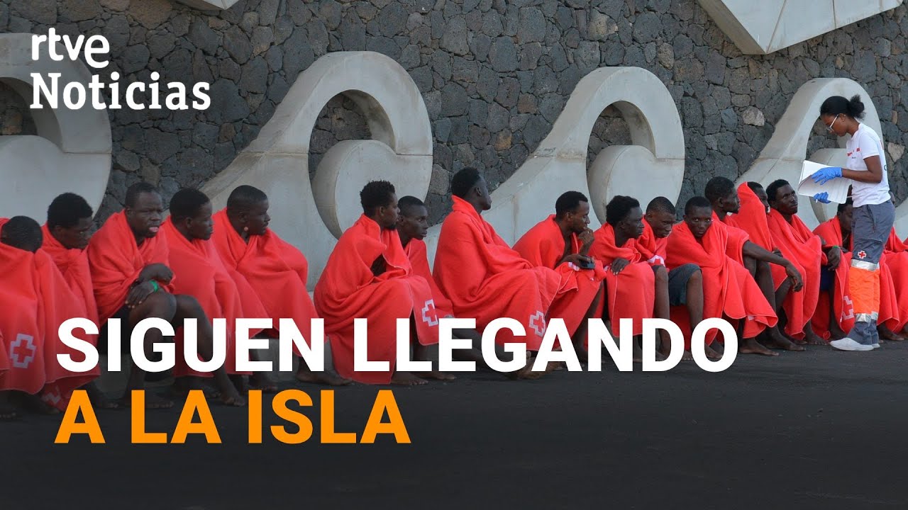 MIGRACIÓN-EL HIERRO: Trasladan a los MIGRANTES para ALIVIAR la PRESIÓN sobre la isla | RTVE