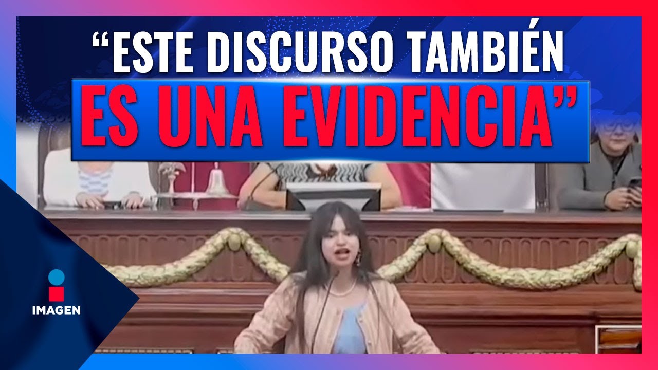 “Este discurso es una evidencia”: Ganadora del Premio Juventud le reclama a los diputados | Zea