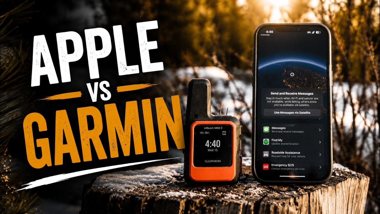 Garmin inReach Mini vs. Apple Satellite Messaging: Which One Should You Trust?
