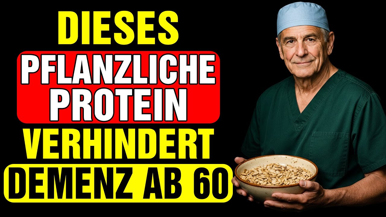 3 pflanzliche Proteinarten, die den Alzheimer-Prozess verlangsamen und Gedächtnisverlust vorbeugen