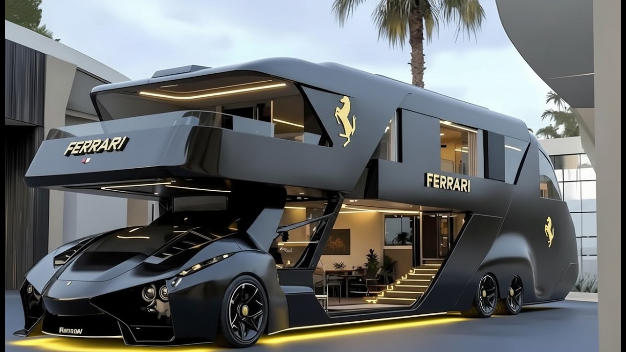 INSIDE the $8.5M Ferrari Motorhome! The World’s Fastest 1,450HP RV!
