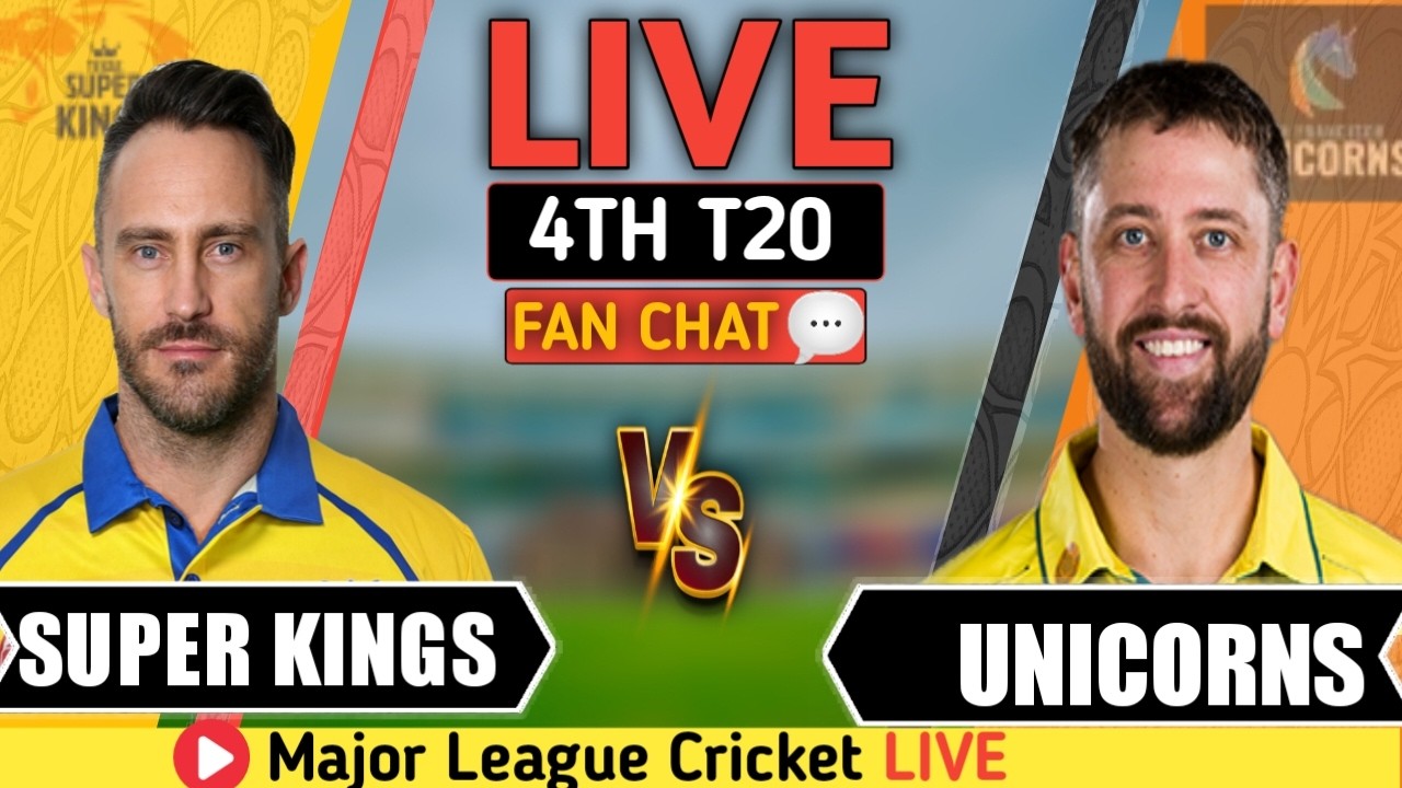 TSK vs SFU LIVE 🔴 | Texas Super Kings vs San Francisco Unicorns | MLC 2026 Live Commentary