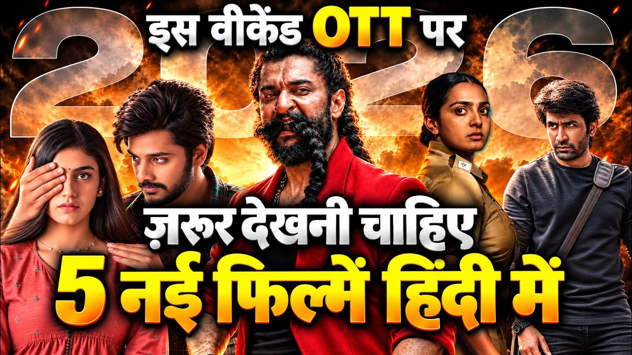 5 Recent Best OTT Movies You Should Watch In Hindi | Netflix, JioHotstar, Prime | Weekly OTT EP #2