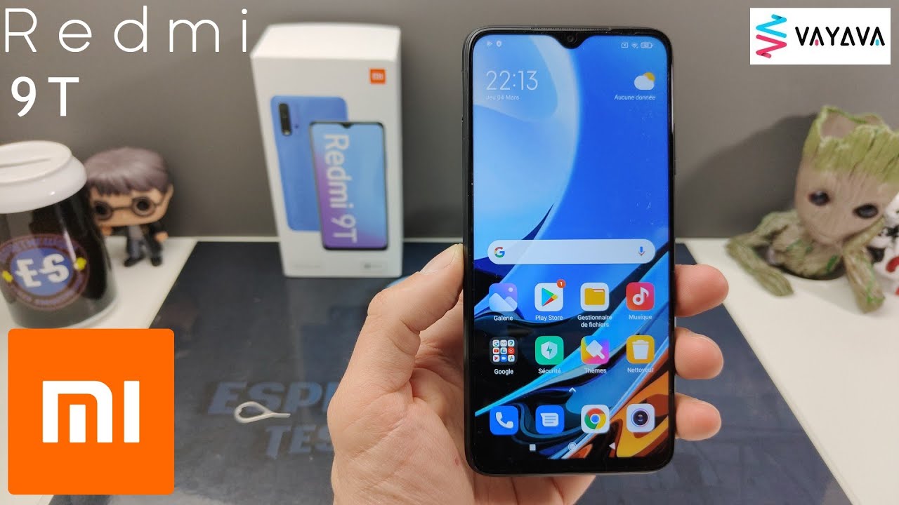 Redmi 9T déballage et prise en main avant TEST