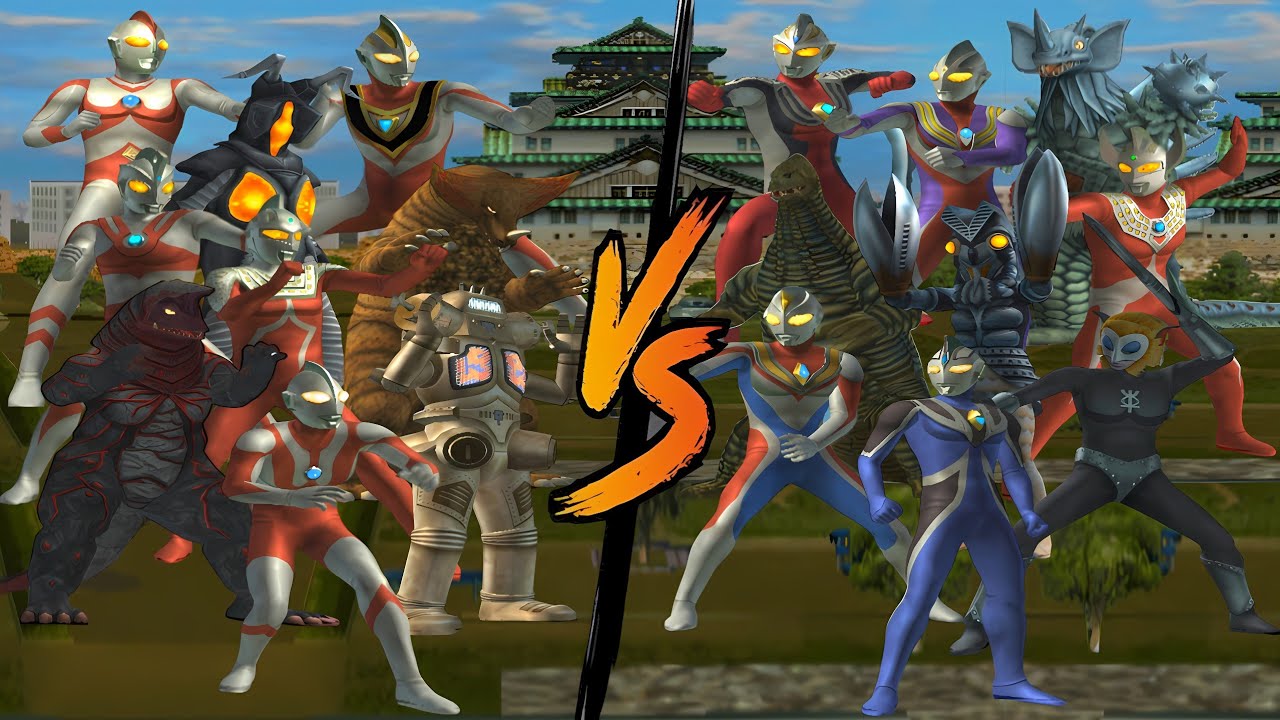 ウルトラマン VS ULTRAMAN AGUL, GOLZA VS ALIEN MAGMA, ROBOT KING JOE VS DYNA, ULTRASEVEN VS BALTAN #ウルトラマン