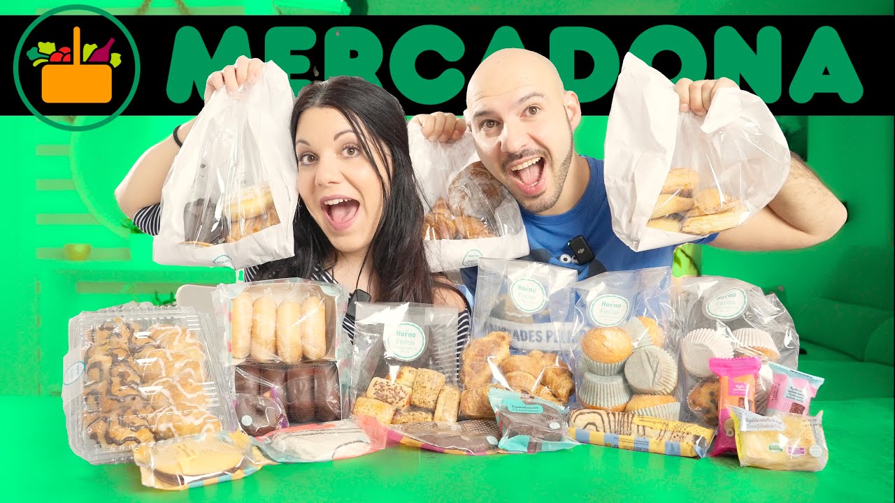 TODA la bolleria del horno MERCADONA (Parte 1)