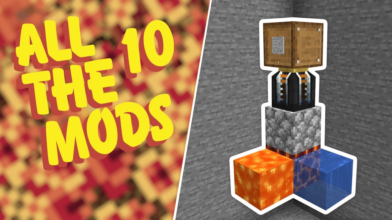 All The Mods 10 EP8 Xycraft Extractors & Base Building Tips