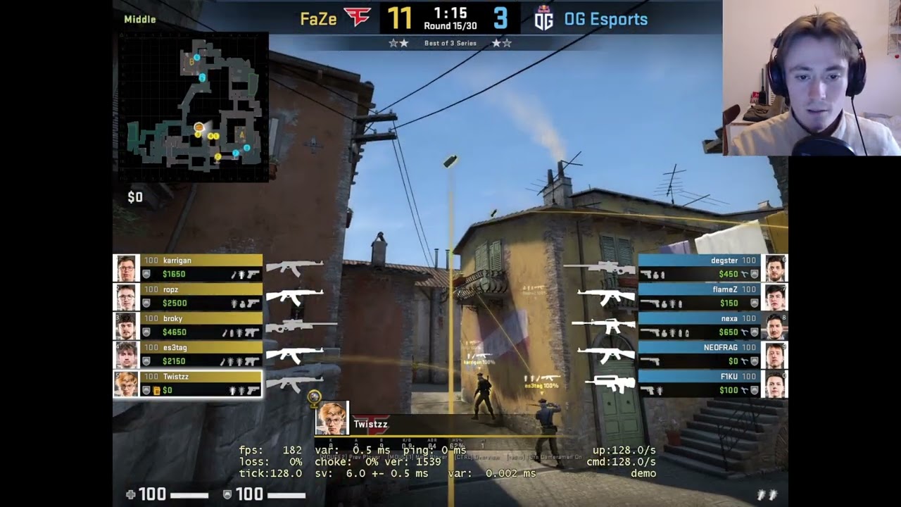 FaZe with a cold Inferno A short strat!