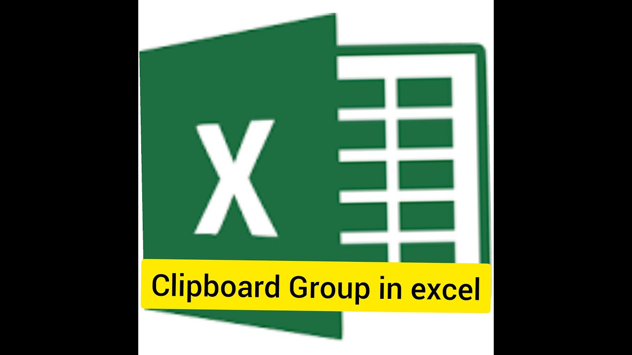 CLIPboard Group IN EXCEL