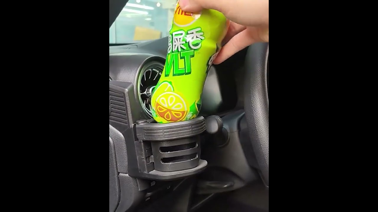 Turn your air vent into a cup holder in seconds&mdash;now you can enjoy iced coffee anytime! ☕