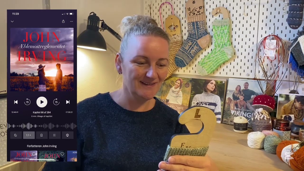 Vlog #15 - Socktober del 3 - Strikkepodcast 