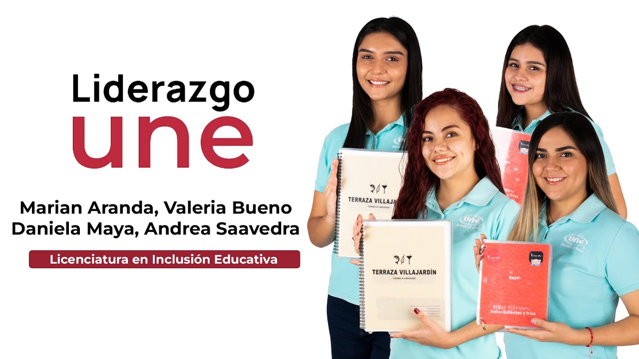 LIDERAZGO UNE - MENÚ BRAILLE