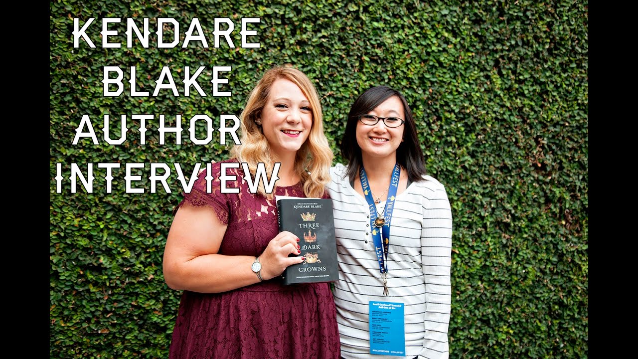 AUTHOR INTERVIEW| KENDARE BLAKE