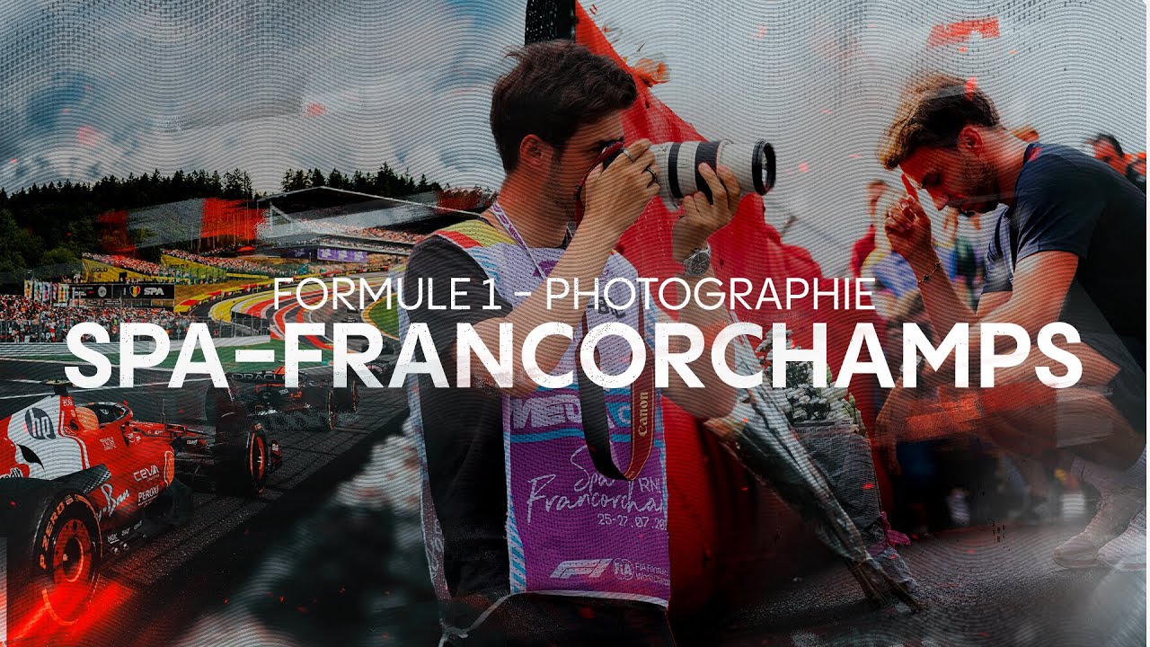 Le circuit le plus fou en tant que Photographe de F1 - GP Belgique F1 2025