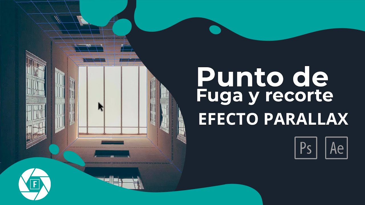 Crear punto de fuga y recorte en Photoshop para el efecto Parallax - Curso gratis. Lección 01