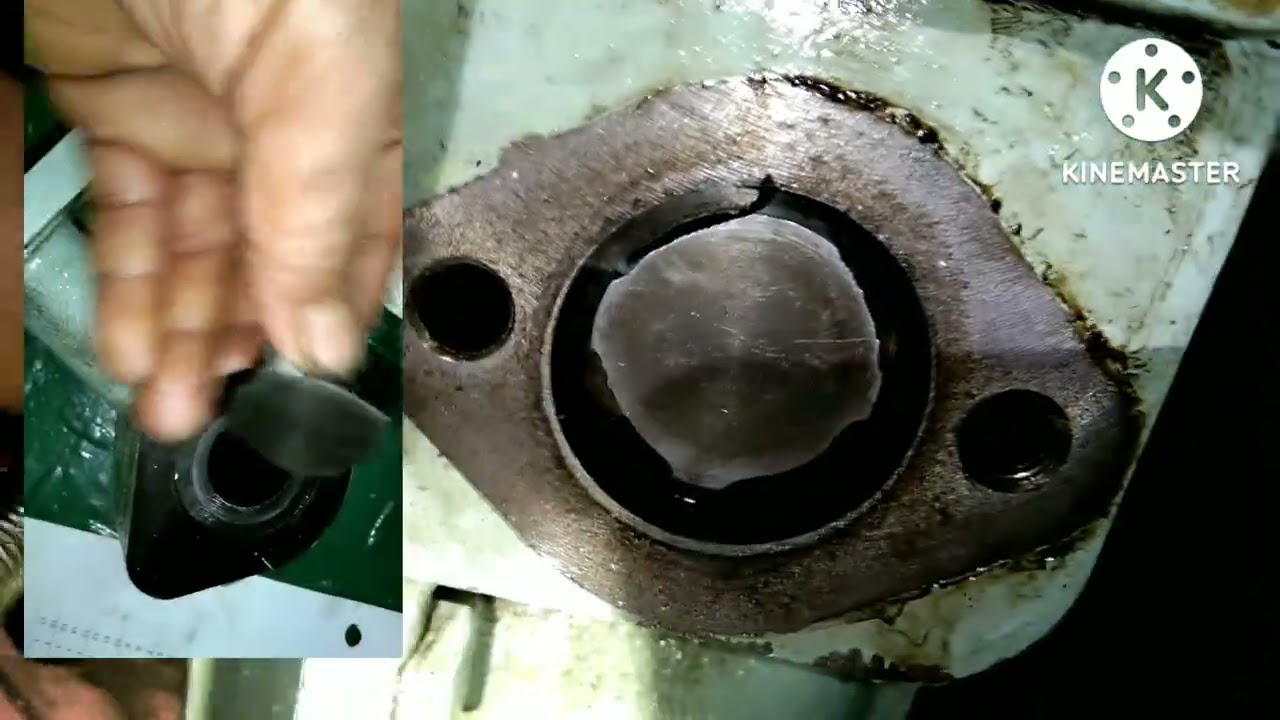 lube oil CHECK VALVE inspection -Yanmar engine