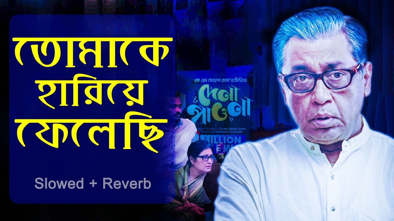 তোমাকে হারিয়ে ফেলেছি | Dena Pawna Theme Song | Dena Pawna Natok Song | Bangla Lofi